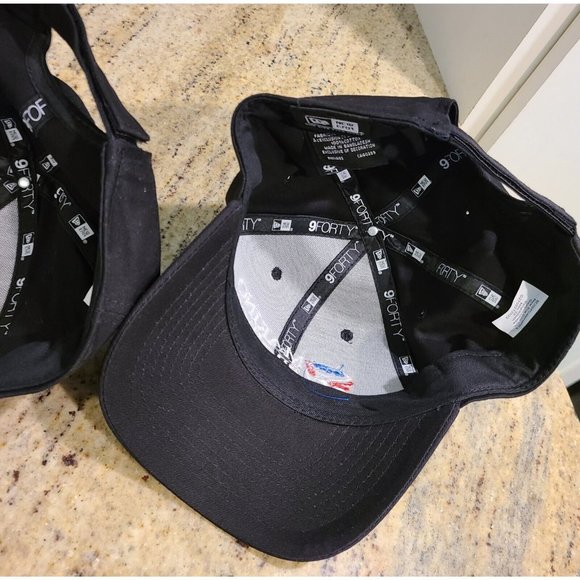 Set of 2 New Era 9fourty Marino Project Black Hats Veteran Support Military - Picture 5 of 7